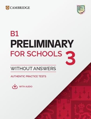 B1 Preliminary for Schools 3. SB without Answers