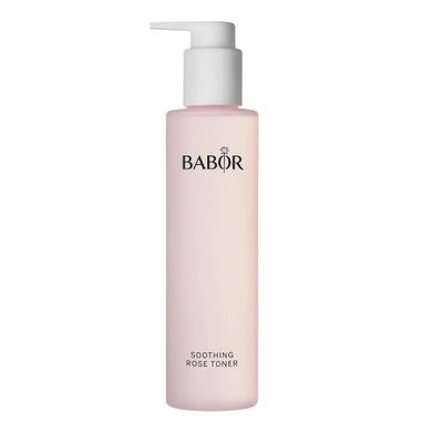 Babor, Cleansing Soothing Rose Toner, bezalkoholowy tonik, różany, 200 ml