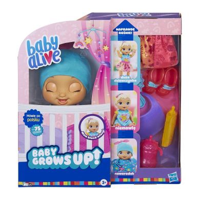 Baby Alive, Ja naprawdę rosnę!, zestaw z lalką i akcesoriami