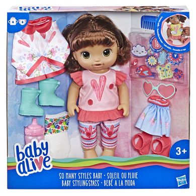 Baby Alive, lalka brunetka