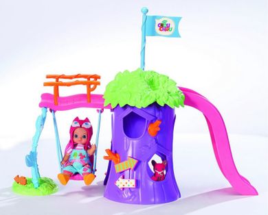Baby Born, Mini Chou Chou, lalki z Leśnej Krainy, plac zabaw