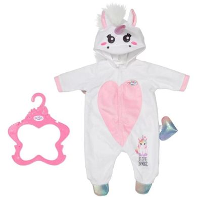 Baby Born, Unicorn Onesie, ubranko dla lalki, 43 cm