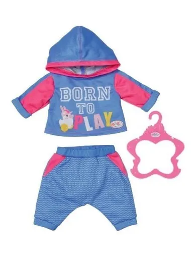 Baby Born, zestaw do joggingu, ubranko dla lalek, 43 cm