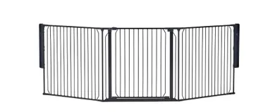 Baby Dan, Carl Wide X, bramka ochronna zewnętrzna, czarna