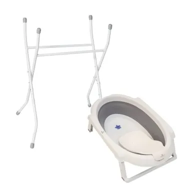Baby Dan, SafeSplash, zestaw do kąpieli: składana wanienka, stojak, wkładka dla noworodka