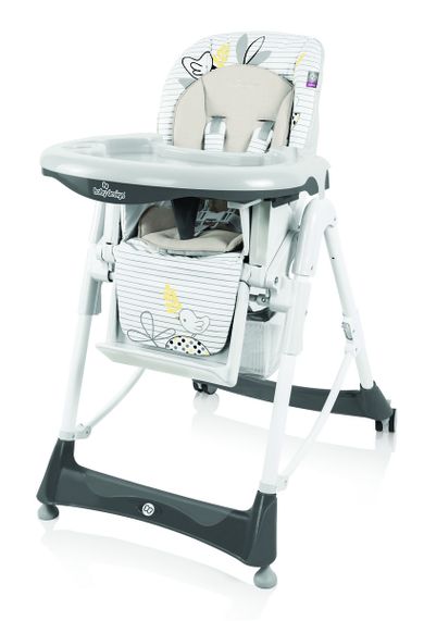 Baby Design, Bambi, krzesełko do karmienia, Grey 2016