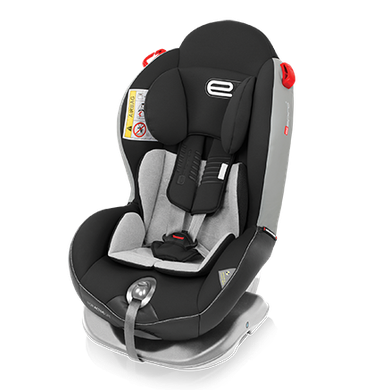 Baby Design, Delta New, fotelik samochodowy, 0-25 kg, Onyx