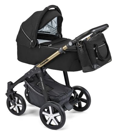 Baby Design, Lupo Comfort, Limited, wózek wielofunkcyjny, czarny