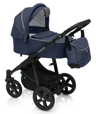 Baby Design, Lupo Comfort, wózek wielofunkcyjny, granatowy