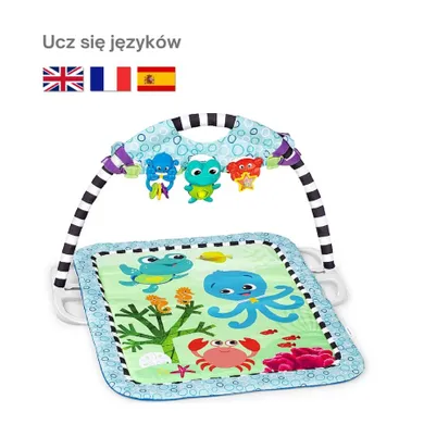 Baby Einstein, Neptune Discovery Reef, interaktywna mata edukacyjna z zawieszką