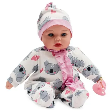 Baby Mix, Bibi, interaktywna lalka bobas, 46 cm