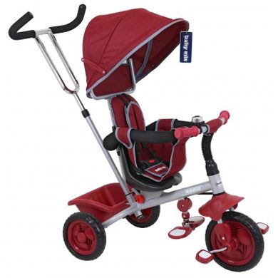Baby Mix, Rapid S, rowerek trójkołowy, bordowy
