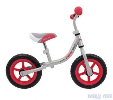 Baby Mix, rowerek biegowy, 12 cali, czerwony