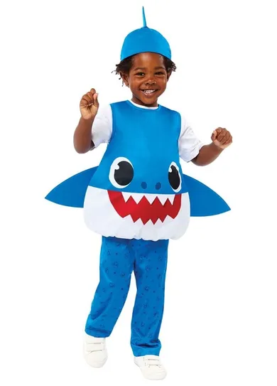 Baby Shark, strój dziecięcy, rekinek, rozmiar 98/104