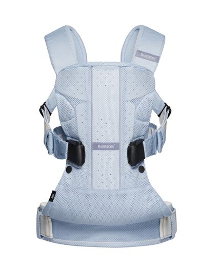 BabyBjörn, One Air, nosidełko ergonomiczne, błękitne