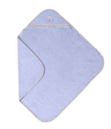 BabyMatex, bambusowe okrycie kąpielowe, niebieskie, 100-100 cm