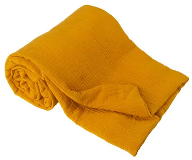 BabyMatex, kocyk muślinowy, miodowy, 75-100 cm