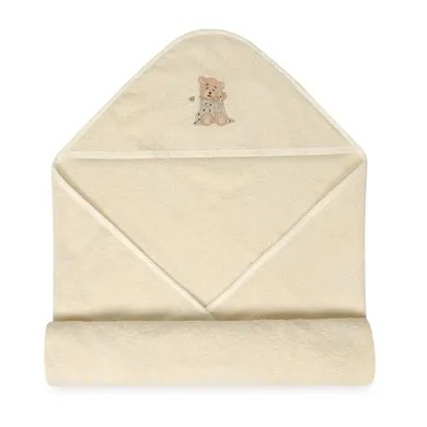 BabyMatex, Maxi, okrycie kąpielowe, niemowlęce, ecru, 100-100 cm