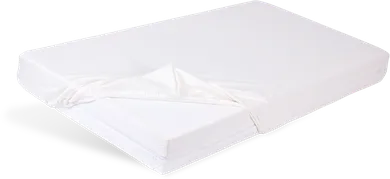 BabyMatex, podkład higieniczny, prześcieradło nieprzemakalne, bamboo, białe, 60-120 cm