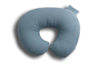BabyMatex, poduszka do karmienia pozycjonująca, MiniRelax, niebieska, 150 cm