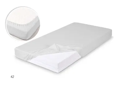 BabyMatex, prześcieradło bambusowe z gumką, bamboo, szare, 60-120 cm