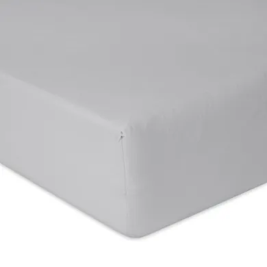 BabyMatex, prześcieradło bambusowe z gumką, bamboo, szare, 70-140 cm