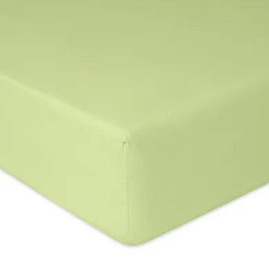 BabyMatex, prześcieradło z gumką, bawełniane, seledynowe, 70-140 cm