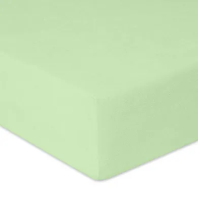 BabyMatex, prześcieradło z gumką, frotte, seledynowe, 70-140 cm