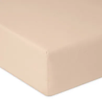 BabyMatex, prześcieradło z gumką, jersey, jasnobeżowe, 60-120 cm