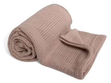 Babymatex, Sisi, kocyk bawełniany, beżowy, 75-100 cm