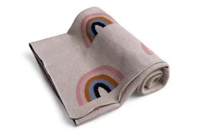 Babymatex, Tęcza, kocyk bawełniany, 80-100 cm
