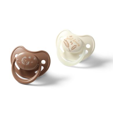 BabyOno, smoczki anatomiczne, silikonowe, 18 m+