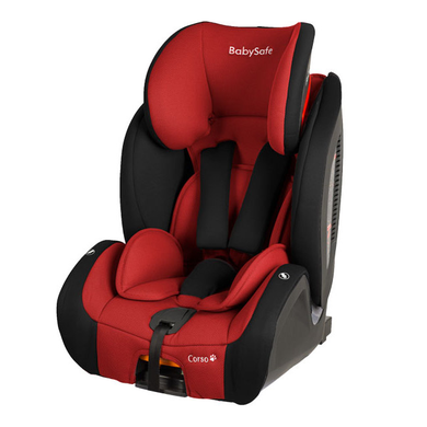 BabySafe, Corso, fotelik samochodowy, 9-36 kg, red-black