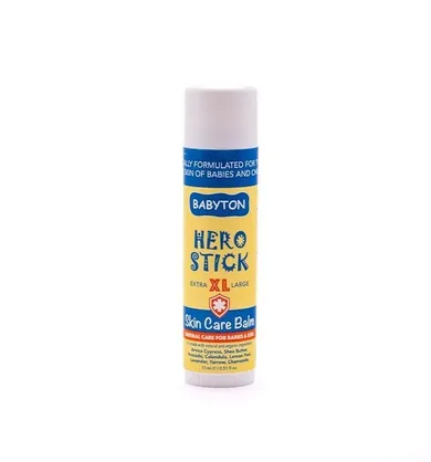 Babyton, balsam do pielęgnacji skóry w sztyfcie XL, od 1 dnia życia, Hero Stick, 15 ml