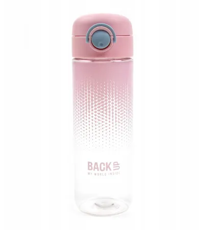 BackUp, bidon, różowy, 600 ml