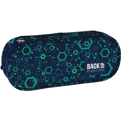 BackUp, piórnik, owalny, Molekuły