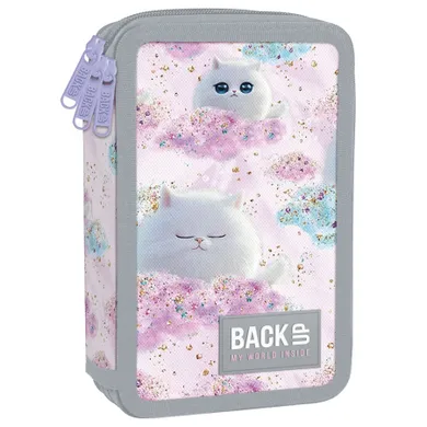 BackUp, piórnik rozkładany, potrójny, z wyposażeniem, Dreamy