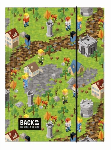 BackUp, teczka A4 z gumką