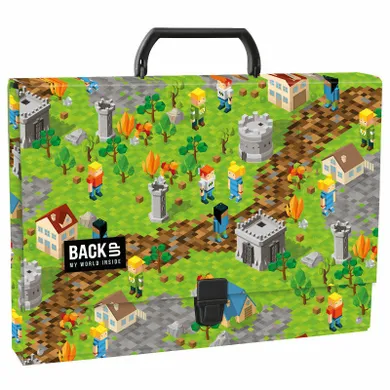BackUp, teczka twarda z rączką, A4, Game, 1 szt.