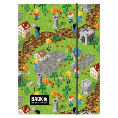 BackUp, teczka z gumką A4