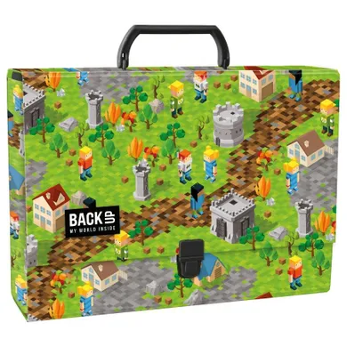 BackUp, teczka z rączką, A4, 95 mm, Game