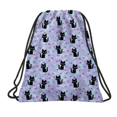 BackUp, worek sportowy, Magic Cats