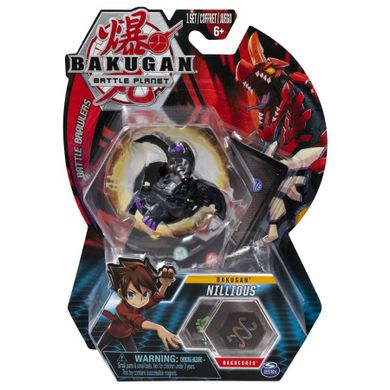 Bakugan, Nillious, kula transformująca, Head Dragon Black