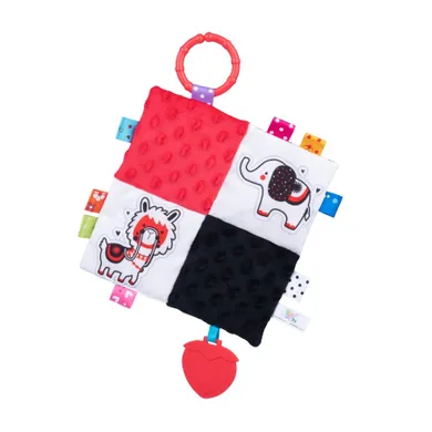 Balibazoo, szeleszczący kocyk sensory, zawieszka