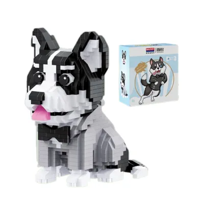 Balody, Pies Husky szczeniak, klocki konstrukcyjne, 973 elementów