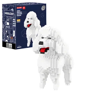 Balody, Pies Pudel mały, klocki konstrukcyjne, 793 elementów