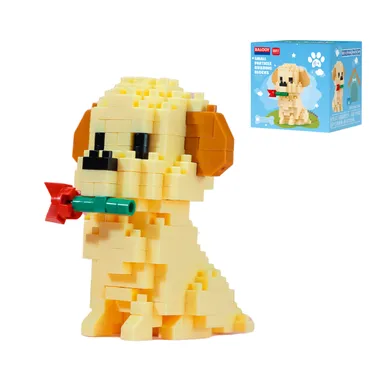 Balody, Piesek mini Shih tzu, klocki konstrukcyjne, 200 elementów