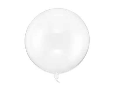 balon kula, transparentny, 40 cm