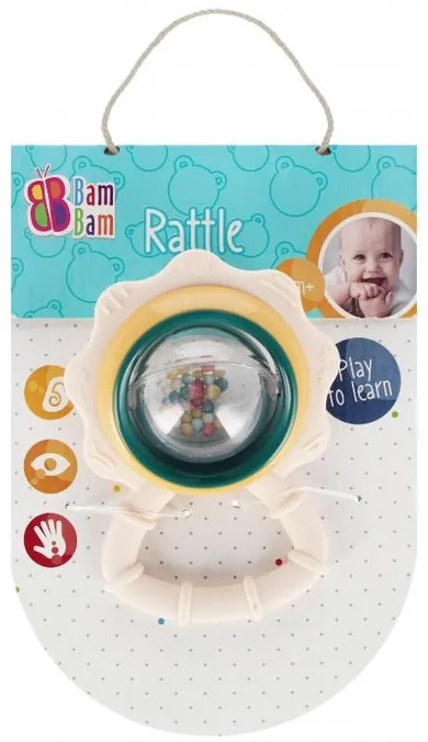 Bam Bam, grzechotka, kwiatuszek