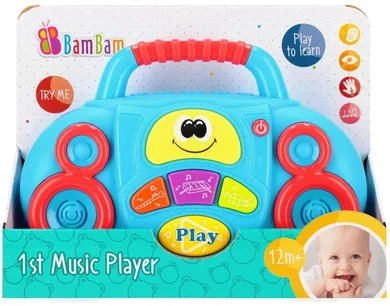 Bam Bam, muzyczne radyjko, zabawka interaktywna